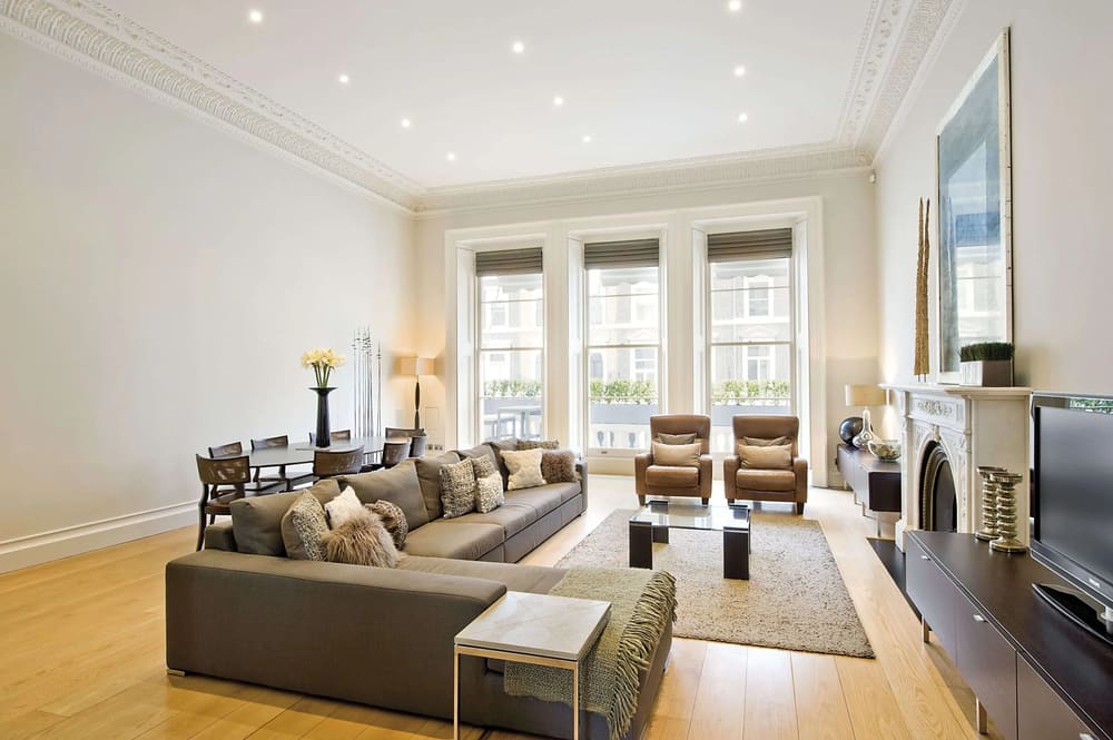 Cornwall Gardens, Kensington: Living room, photo 1