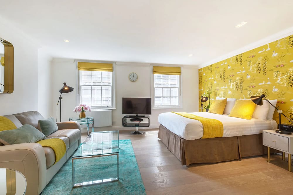 The Wyndham Street Apartments, Marylebone: Bedroom, photo 1