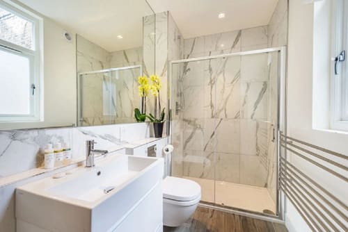 The Crawford Street Apartments, Marylebone: Shower room in a one-bedroom apartment, photo 6