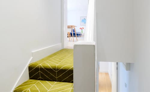 Fulham Road, Fulham: Bedroom in a two-bedroom apartment, photo 8