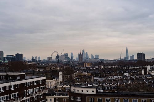 3 Bedroom Apartment in Pimlico B, Pimlico: City skyline view with the Shard in the distance