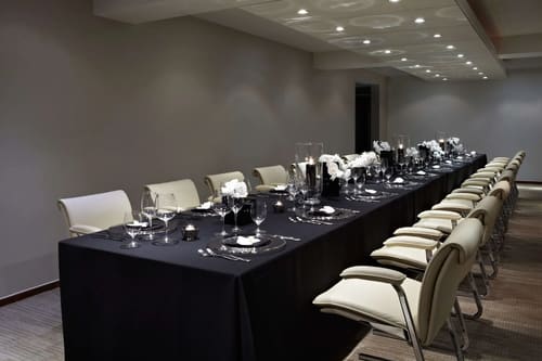 The Brick St Apartments, Mayfair: Private dining room set for a banquet