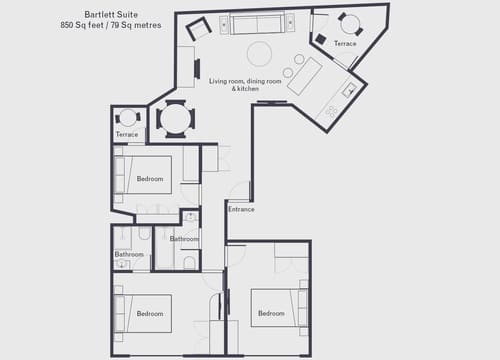 Maddox Street Apartments, Mayfair: Floor plan