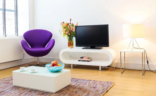 The Commercial Street Apartments, Shoreditch: Bedroom in a one-bedroom apartment, photo 6