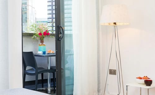 The Commercial Street Apartments, Shoreditch: Bedroom in a two-bedroom apartment, photo 7