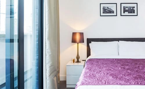 The Commercial Street Apartments, Shoreditch: Bedroom in a two-bedroom apartment, photo 4