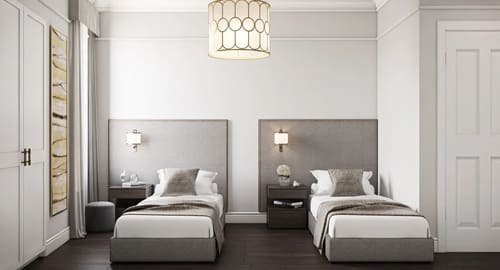 Prince of Wales Apartments, Kensington: Bedroom, photo 2