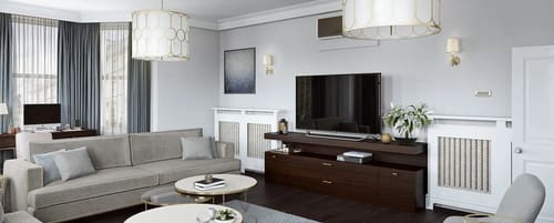 Prince of Wales Apartments, Kensington: Living room, photo 5