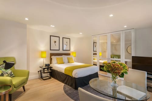 The Wyndham Street Apartments, Marylebone: Bedroom, photo 6