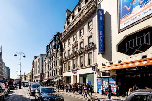 Covent Garden 3 bedroom, Covent Garden: Busy shopping street outside the building