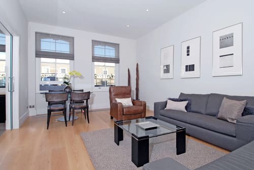 Cornwall Gardens, Kensington: Living room, photo 6