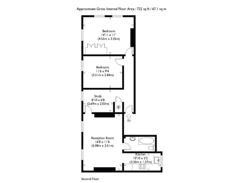 Picton Place, Mayfair: Floor plan