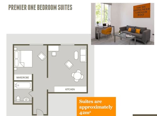Templeton Place, Earl's Court: Bedroom in a one-bedroom apartment, photo 2