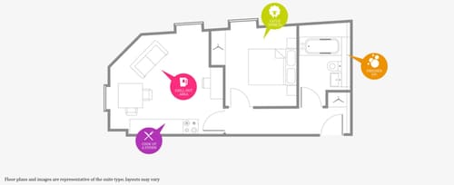 The Chancery Lane Chronicle, East London: Bedroom in a one-bedroom apartment, photo 6