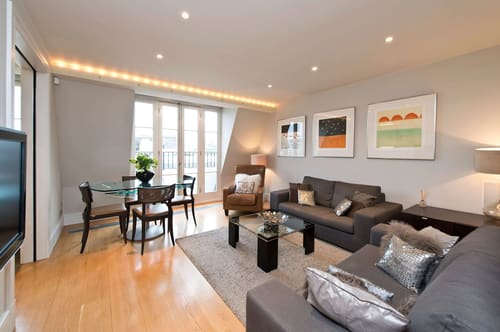Cornwall Gardens, Kensington: Living room, photo 8