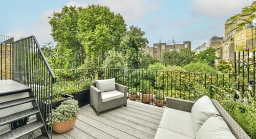 The Little Boltons Apartment, Chelsea: Terrace, photo 2
