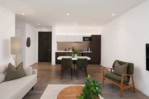 The Seymour Place Apartments, Marylebone: Bedroom in a one-bedroom apartment, photo 6