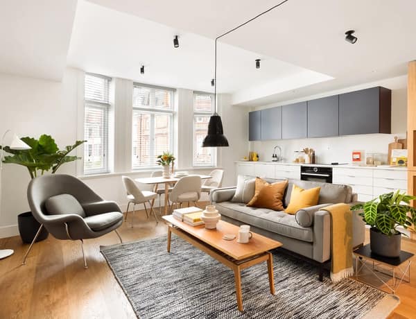 Interior at Blandford Street Apartments