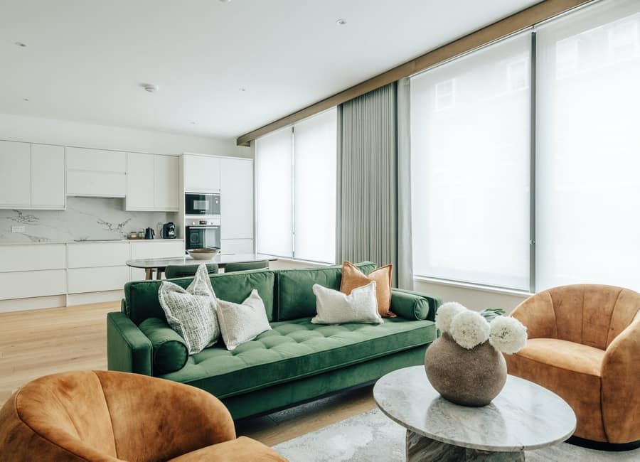 Interior at Apartment One, Three Kings Yard